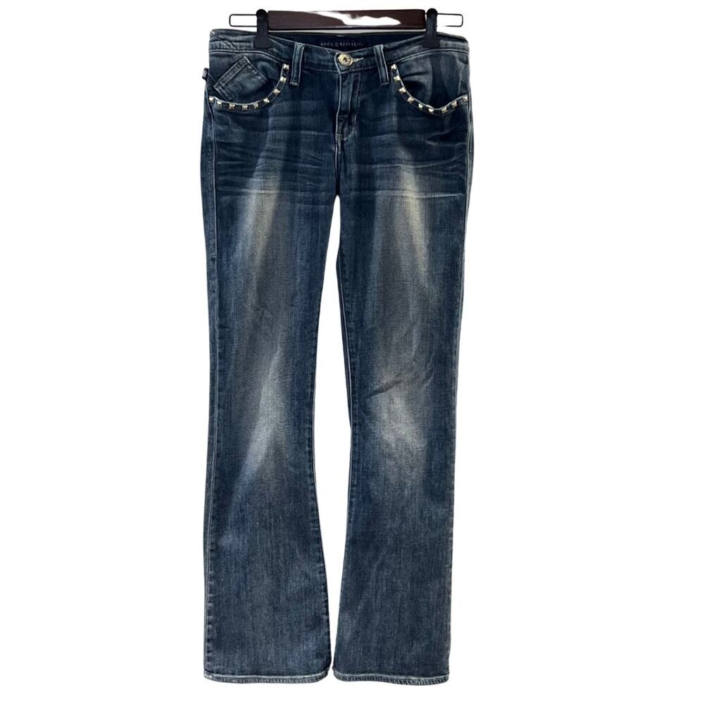 Rock & Republic Women's Kasandra Boot Cut Jeans Size 8